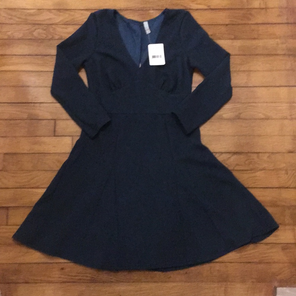 Three people teal dress size medium